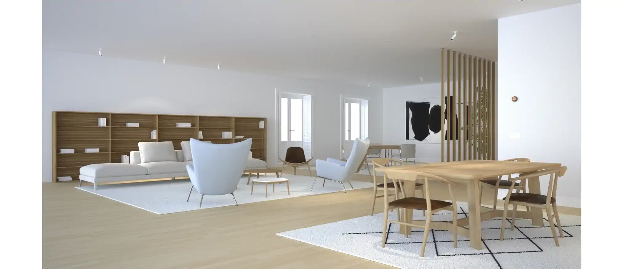 proyecto para vivienda de diseño escandinavo